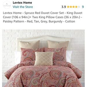 King Duvet Cover and Shama